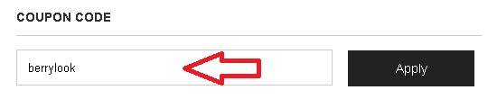 ?Como usar el codigo de descuento Berrylook?