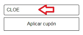 ?Como usar el codigo de descuento Clōe?