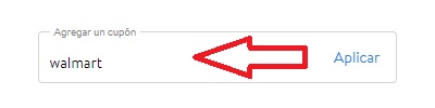 ?Como usar el codigo de descuento Walmart México?